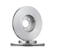 2x DELPHI BG3430 Disco freno Anteriore per RENAULT Clio III Hatchback 280mm