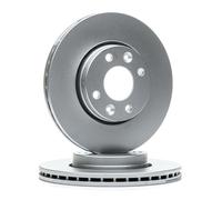 2x DELPHI BG4459C Disco freno Anteriore per RENAULT Clio IV Hatchback (BH) 258mm