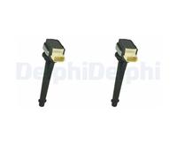 2x Delphi GN10376-12B1 Bobina Accensione per Renault Megane III Grandtour