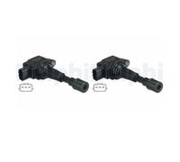 2X Delphi GN10637-12B1 Bobina Di Accensione Per Mazda 3 BK BL BM BN 2 DE DH