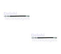 2x DELPHI Posteriore Del Tubo Freno Sinistra Destra per Toyota Yaris NLP13_