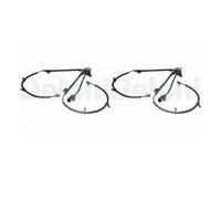 2X Delphi SS20111 Sensore Raddrehzahl Posteriore Per Ford Fiesta V Fusion