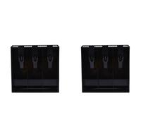 2X Denaro Contanti Registratore di Monete Inserire Vassoio Sostituzione Cas9629