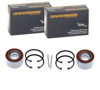 2x DENCKERMANN Cuscinetto Frontale Adatto A per Daewoo Nexia Opel Ascona Astra