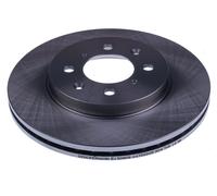 2x DENCKERMANN Dischi Freno Ventilati Ø258mm per Honda Jazz III GE GD_ GE3 GE2