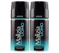 2x Deodorante Uomo, Profumo D'Intesa AQUA 150ml