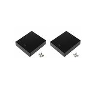 2X Desktop Storage Box Organizer Cassetto Unità Ottiche Supporti E Rack per Pannello Frontale da 5,25 Pollici per PC Desktop