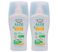 2x Detergente Intimo Idratante ALOE Con Olio Di Mandorle Dolci e Camomilla. Con Il 98% Di Ingredienti Di Origine Naturale, Senza Parabeni e Saponi Alcalini 200ml