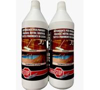 2X Detergente per Parquet e legno - DIXI PAV STOP Ravvivante LT .1