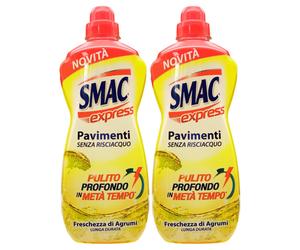 2x Detersivo Per Pavimenti Senza Risciacquo, Pulito Profondo In Metà Tempo. Prof