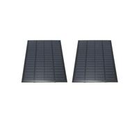 2X di Alta Qualita' 18V 2.5W Policristallino Stored Power Modulo di Pannello Solare System di Celle Solari Caricabatterie 19,4 X 12 X 0,3 cm