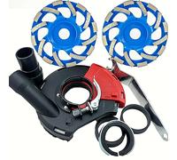 2x Diamante Disco Abrasivo 125 MM Wmb - Aggressiv Incl. Aspirazione Macina