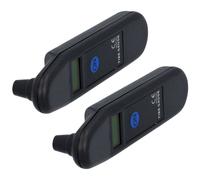 2x Digitale Pressione Gomme Con Schermo 7 BAR Luftdruck-Prüfer Tester Misuratore