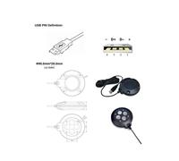 2X Dimensioni Ridotte GM906BT L1 L5 Supporto Agricolo Android USB GPS Ricevitore GNSS Modulo Antenna 5V Baud Rate 115200