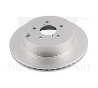 2x Dischi-Freno Ø278 MM Ventilato Rivestito per Subaru Forester Sj