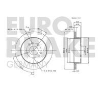 2x Dischi-Freno Ø285 MM Pieno Oliato per Mercedes Classe M W163