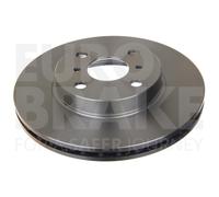 EUROBRAKE 2X Disco Freno Ø255Mm Ventilato Per Toyota Corolla Compact 1.4 1.6