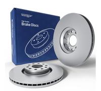 2x dischi freno (anteriore) per Audi A4 B6 Avant, Cabriolet, Sedan (2000-2005) 1