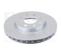 2X Dischi Freno Anteriori EISENFELS Ventilati Ø240 Mm Olati Per Fiat 500 C