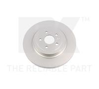 NK 2X DISCO FRENANTE Ø365 MM VENTILATO COATED PER TESLA MODEL S 5YJS 90D AWD