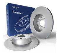 2x dischi freno (posteriore) per VW Volkswagen Jetta V Berlina (2008-2010)