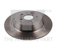 NK Disco freno 2025102 2x posteriori Ø316 mm pieno