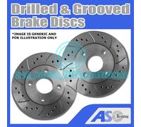 2X Dischi Freno Vented OE Qualità Con 5 Stud 321Mm (Coppia) D_G_2257