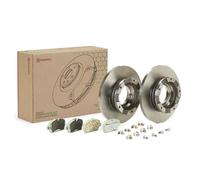 2x Dischi + pastiglie pieno KT 10 013 BREMBO
