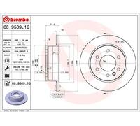2x Dischi + pastiglie pieno KT 10 028 BREMBO