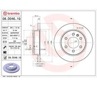 BREMBO KT 10 056 Kit dischi e pastiglie