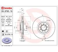 2x Dischi + pastiglie ventilazione interna KT 10 022 BREMBO