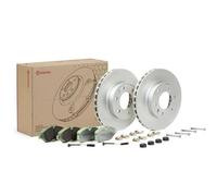 2x Dischi + pastiglie ventilazione interna KT 10 053 BREMBO