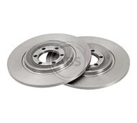 2x Disco Ø250mm Posteriore Pieno per Alfa Romeo Gtv 6 2.5 75 2.0 T.Spark 15043