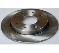 2x Disco Ø250mm Posteriore Pieno per Mitsubishi COLT VI 1.3 1.1 Smart B130573