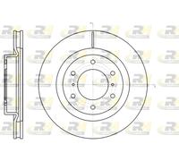 2x Disco Ø332mm Frontale Ventilato per Mitsubishi Pajero IV 3.2 di-D 61100.10