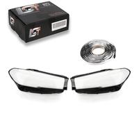 2x Disco Dispersione Fanale Vetro Sinistra Destra per BMW 5er G30 G31 Da