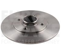2x Disco Freno Ø238mm Pieno per Renault Clio II 1.2 16V Megane i Cabriolet