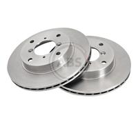 2x Disco Freno Ø250mm Frontale Ventilato per Suzuki Swift II Hatchback 1.3