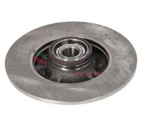 2x Disco Freno Ø250mm Posteriore Pieno per Opel Crossland X 1.2 1.6 Turbo D 207