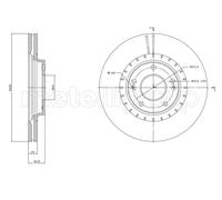 METELLI Disco freno 23-1818C