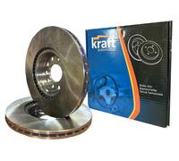 2x Disco freno 6044045 KRAFT AUTOMOTIVE