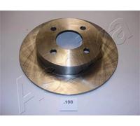 2x Disco freno 61-01-198 ASHIKA per NISSAN MICRA II
