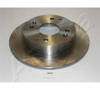 2x Disco freno 61-04-407 ASHIKA per ROVER HONDA