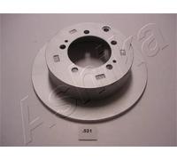 2x Disco freno 61-05-521 ASHIKA per MITSUBISHI CHRYSLER