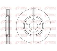 REMSA Disco freno 6602.10 Ventilato Anteriore Ø302 mm 2x