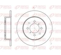 2x Disco freno Assale posteriore pieno 6732.00 REMSA per ROVER OPEL HONDA MG