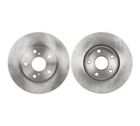 2X Disco Freno Adatto Per Toyota Auris _E18_ 1.8 Hybrid 1.2 1.3 ZRE1_ 1.6