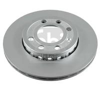 2x Disco freno Assale anteriore con ventilazione esterna 21580 FEBI BILSTEIN