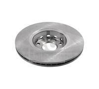 2x Disco freno Assale anteriore con ventilazione esterna 23960 FEBI BILSTEIN