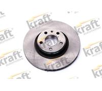 2x Disco freno Assale anteriore con ventilazione esterna 6040340 per AUDI A6 C6